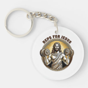 Reps for Jesus Keychain