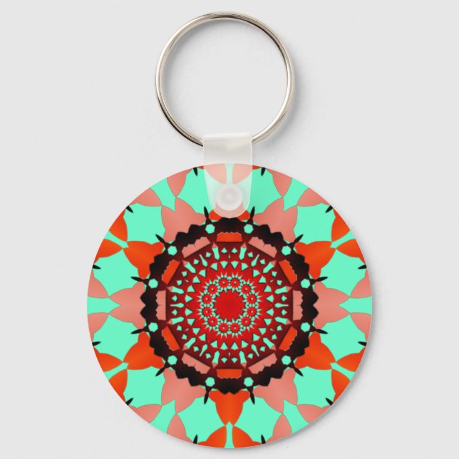 Repsycledelic #01 Keychain (Front)