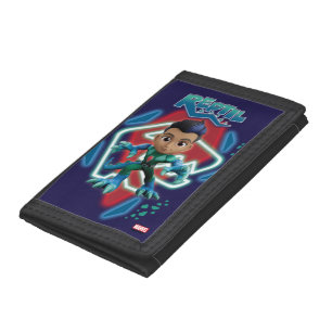 Reptil Glowing Character Art Tri-fold Wallet