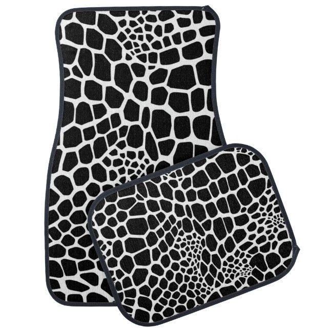 Reptile animal print car floor mat (Set)