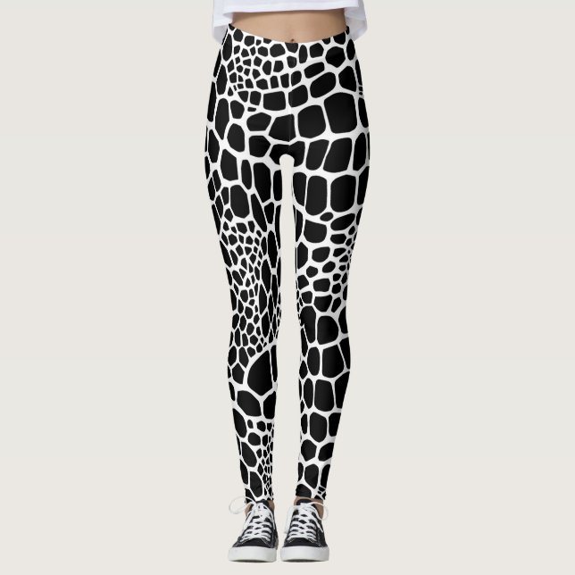 Reptile animal print leggings (Front)