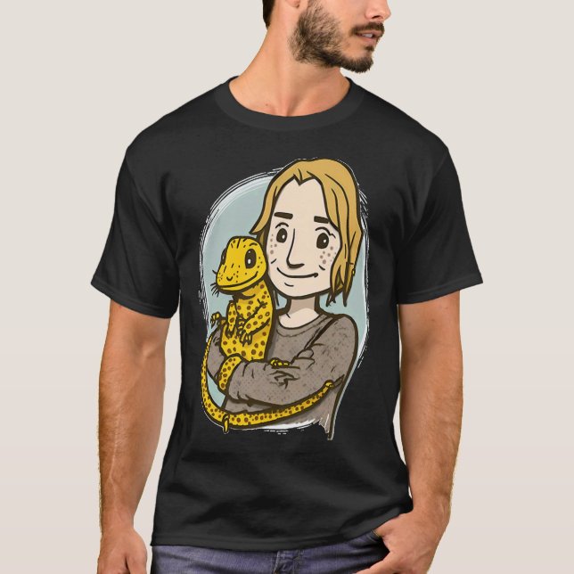 Reptile Animal Zookeeper Reptile Mom 1 T-Shirt (Front)