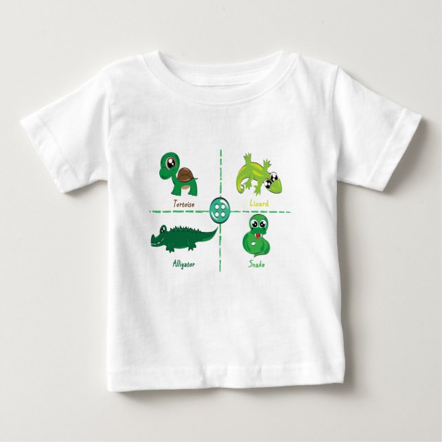 reptile baby T-Shirt (Front)
