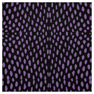 Reptile Black Changeable Background Color Fabric