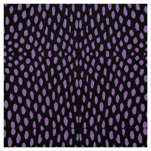 Black Reptile Scales Fabric, Wallpaper and Home Decor