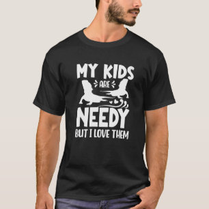 Reptile Grapic Saying For Funny Bearded Dragon Pre T-Shirt
