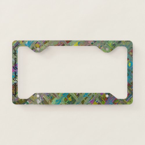 Reptile License Plate Frame