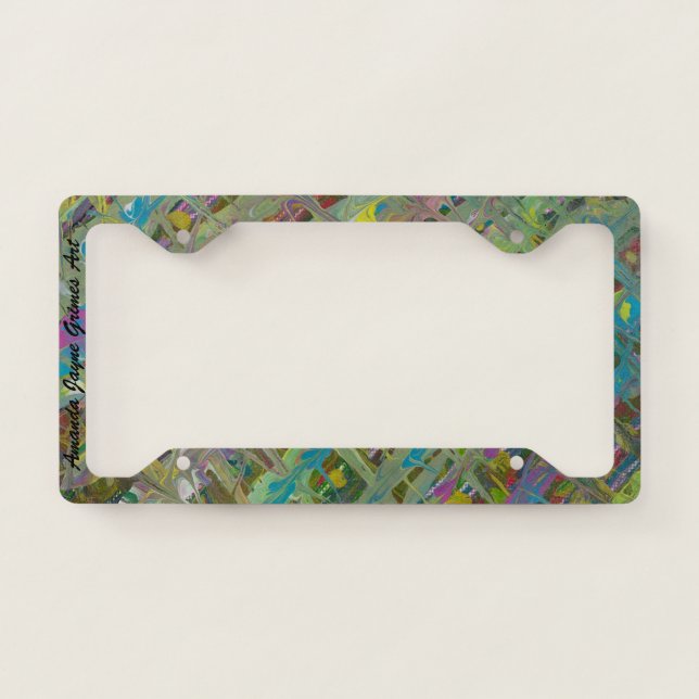 Reptile License Plate Frame (Front)