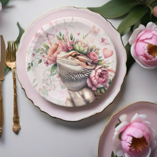 Reptile Lizard Birthday Paper Plates