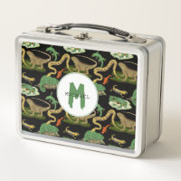 Reptile, Lizards & Amphibians Kids Monogram