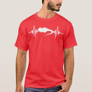 Reptile Lover Heartbeat Gift Iguana T-Shirt