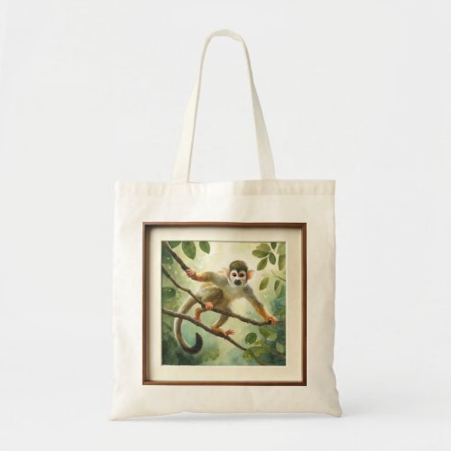 Reptile Majesty Iguana in the Green REF157 _ Water Tote Bag