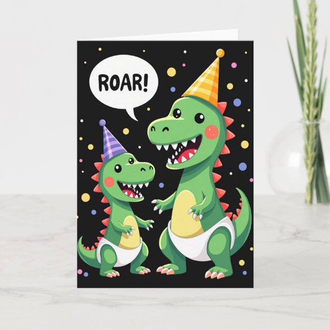 Reptile Mothers Day Celebration Card (Front)