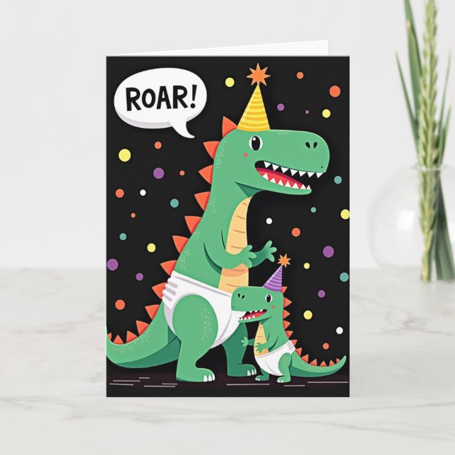 Reptile Mothers Day Fun Card (Front)