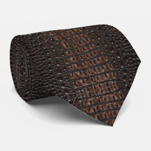  Reptile  Print neck tie
