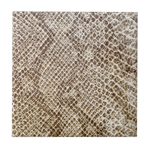 Reptile skin pattern ceramic tile