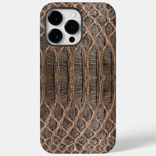 Reptile Skin Texture Cod.03 Case-Mate iPhone Case (Back)