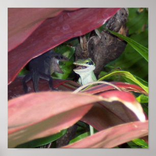 Reptile Warfare Poster