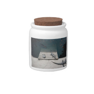 Reptiles Basking Candy Jar