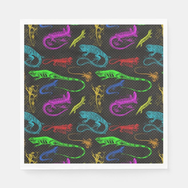 Reptiles! Napkins (Front)