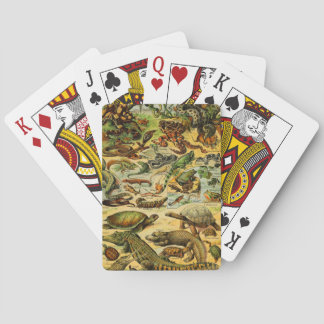REPTILES POKER CARDS