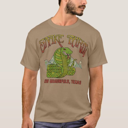 Reptiles Snake Farm 1967  T_Shirt