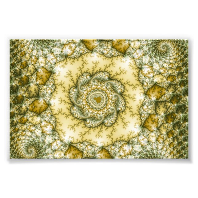 Reptilian - Fractal Art Photo Print (Front)