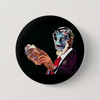 reptilian pinback button