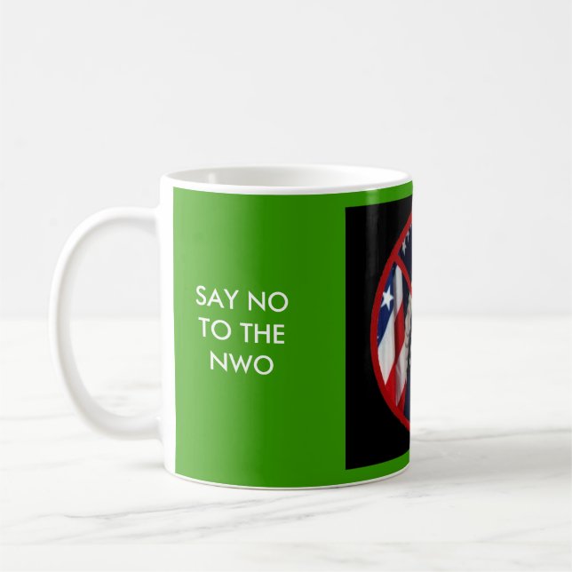 Reptilian President Coffee Mug (Left)