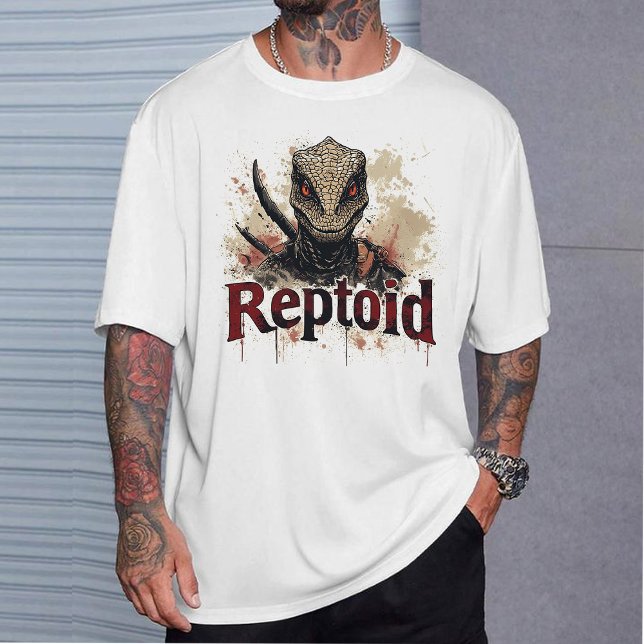 Reptoid , Conspiracy Theory Alien Graphic tee (Creator Uploaded)