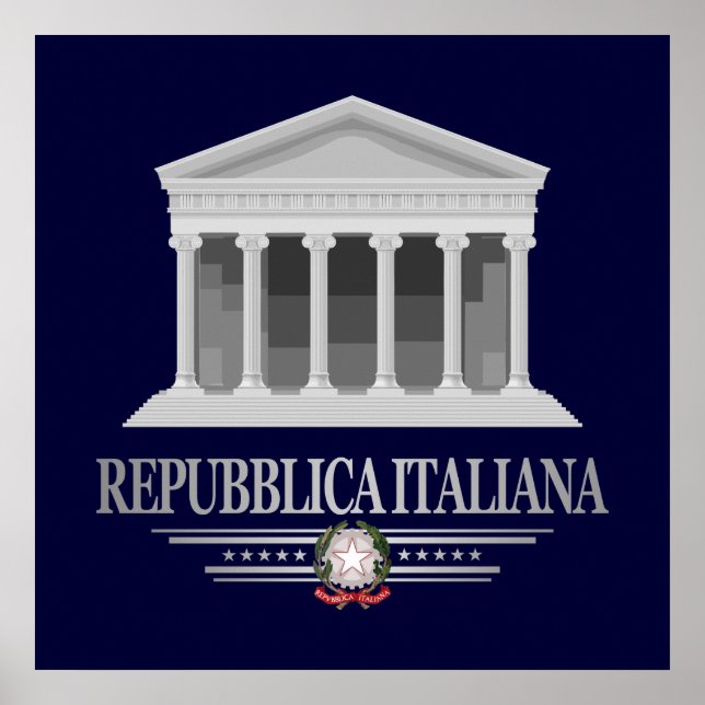 Repubblica Italiana (Pantheon) Poster (Front)
