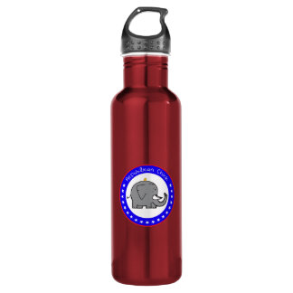 repubican chick water bottle