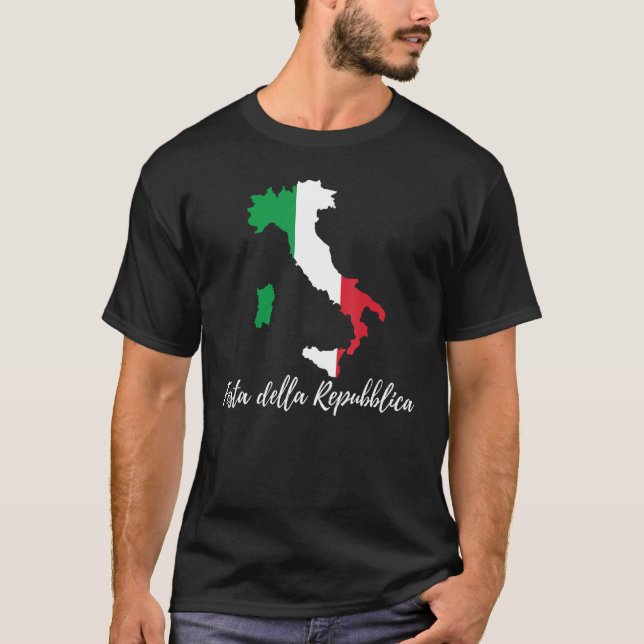 Republic Day Italy T-Shirt (Front)