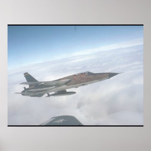 Republic F_105 Thunderchief_Military Aircraft Poster