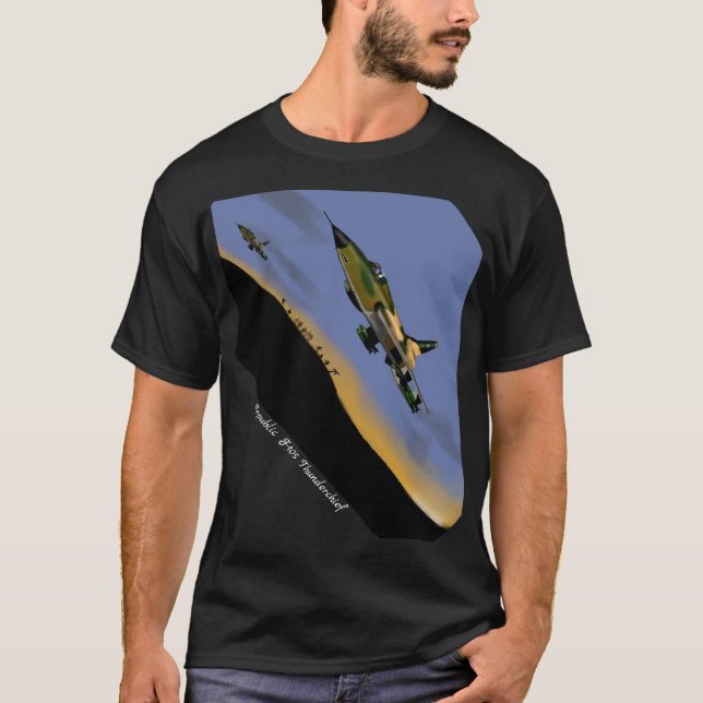 Republic F-105 Thunderchief T-Shirt (Front)