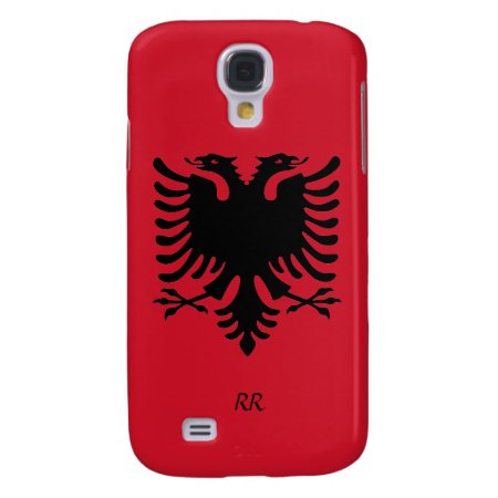 Republic Of Albania Flag Eagle Galaxy S4 Case