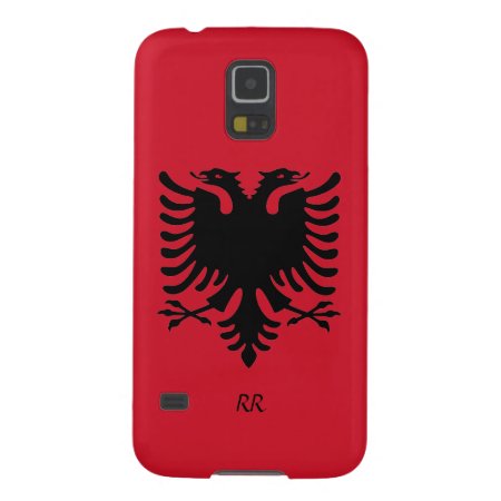 Republic Of Albania Flag Eagle Galaxy S5 Case