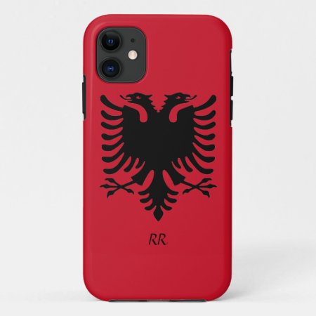 Republic Of Albania Flag Eagle Iphone 5 Case