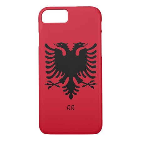 Republic Of Albania Flag Eagle Iphone 7 Case