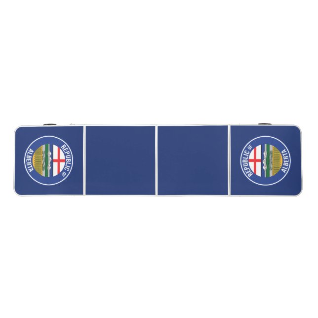 Republic of Alberta WEXIT Beer Pong Table (Top)