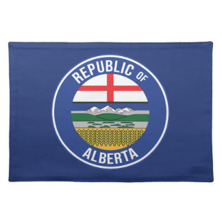 Republic of Alberta WEXIT Cloth Placemat
