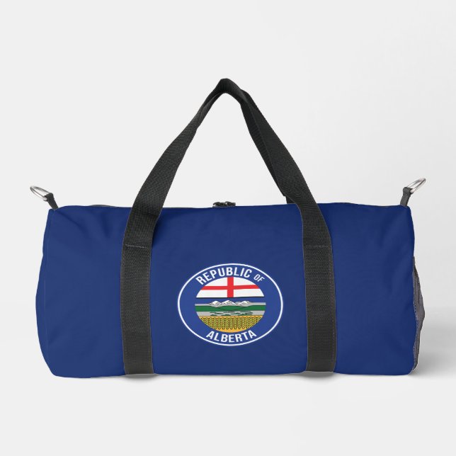 Republic of Alberta WEXIT Duffle Bag (Front)