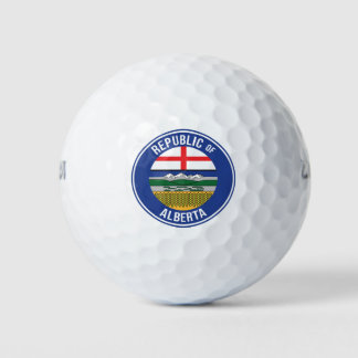 Republic of Alberta WEXIT Golf Balls