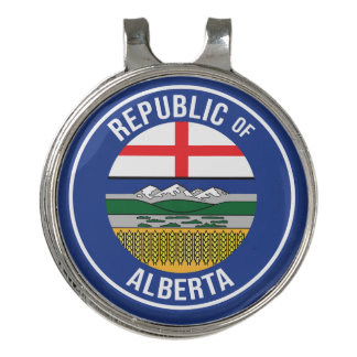 Republic of Alberta WEXIT Golf Hat Clip