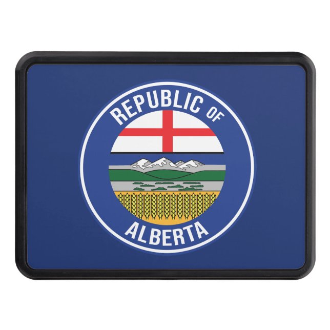 Republic of Alberta WEXIT Hitch Cover (Front)