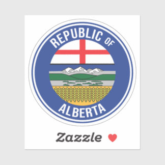 Republic of Alberta WEXIT Sticker