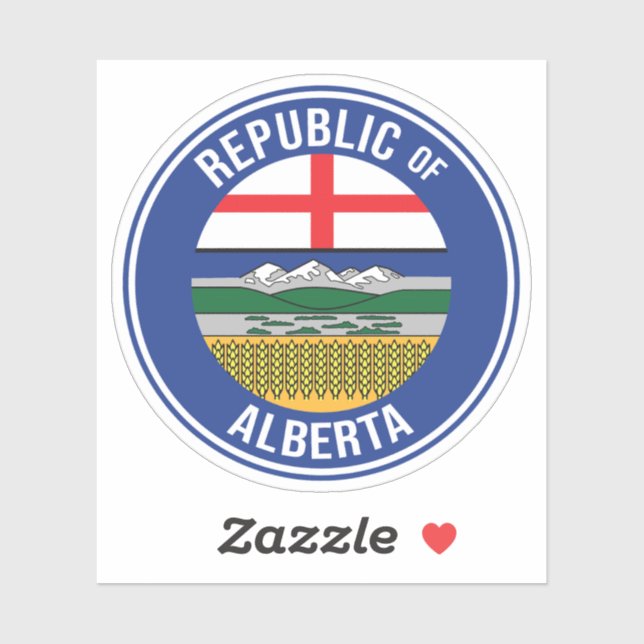 Republic of Alberta WEXIT Sticker (Sheet)