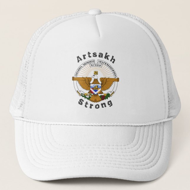 Republic of Artsakh Strong Trucker Hat (Front)