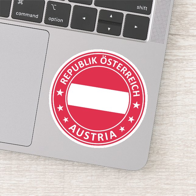 Republic of Austria Sticker (Detail)