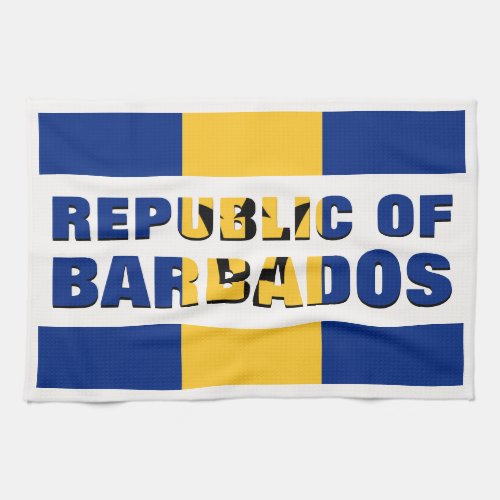 Republic of Barbados Kitchen Towel